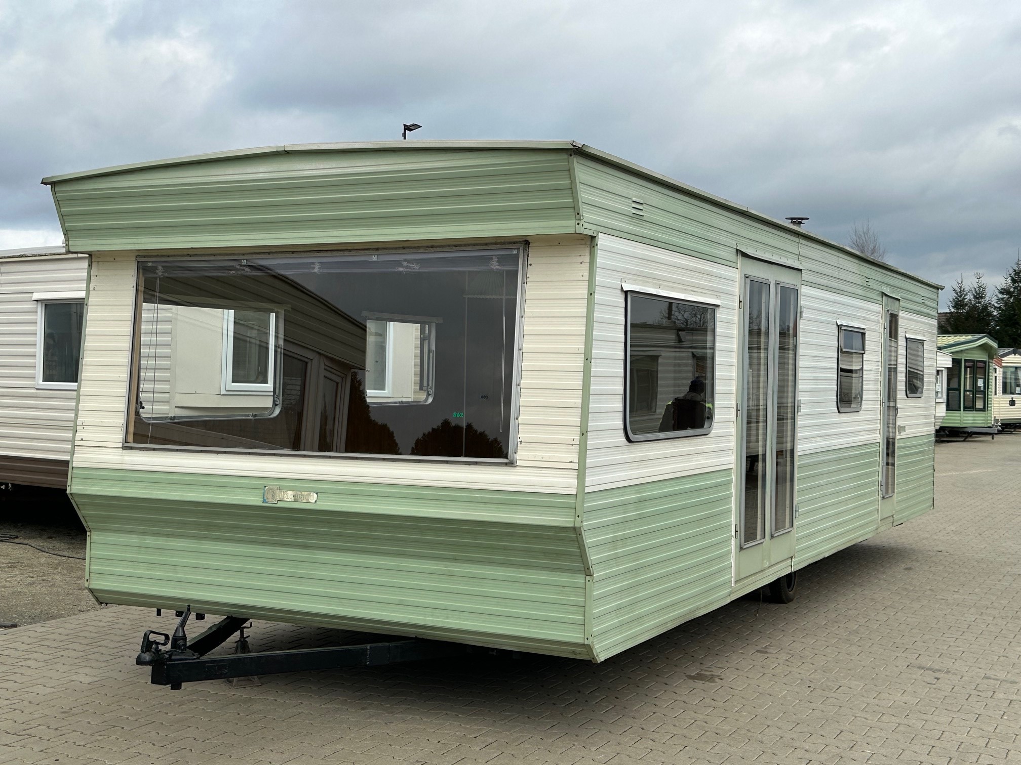 Mobilheim 9 x 3,10 m 3 Schlafzimmer