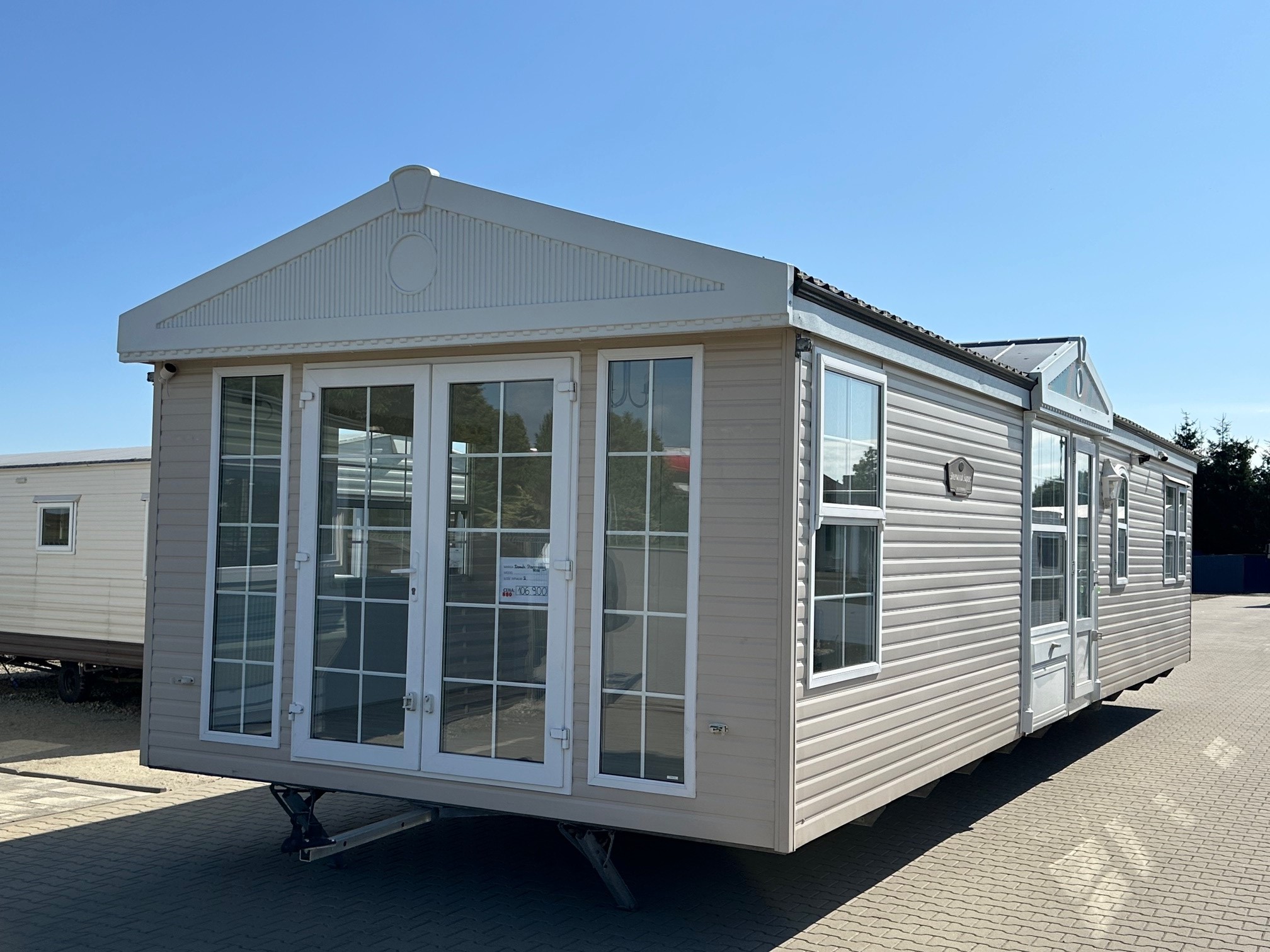 Winterfeste Mobilheim Sherwood 12 x 3,70 m mit Zentralheizung