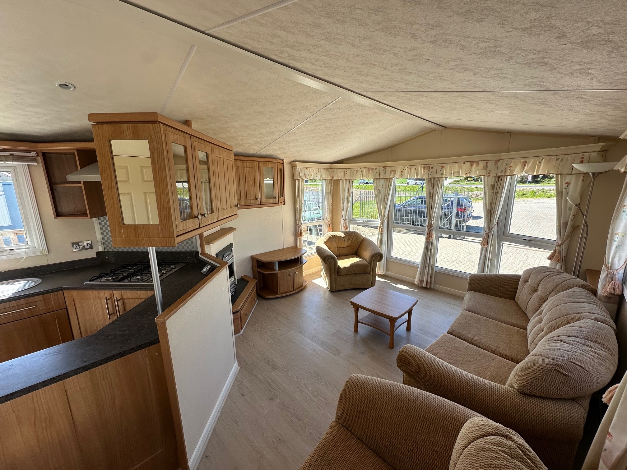 Winterfeste Mobilheim Willerby Winchester 11,80 x 3,70 m mit Zentralheizung